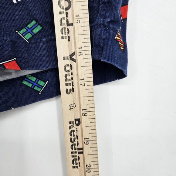 Polo Ralph Lauren‎ Shorts Mens XXL Prepster Flag All Over Print Stretch Classic - Picture 6 of 13